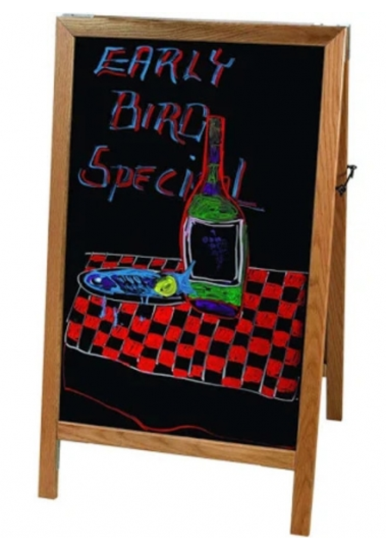 Winco, Dual-Sided Sidewalk A-Frame Marker Boards (Various Options)