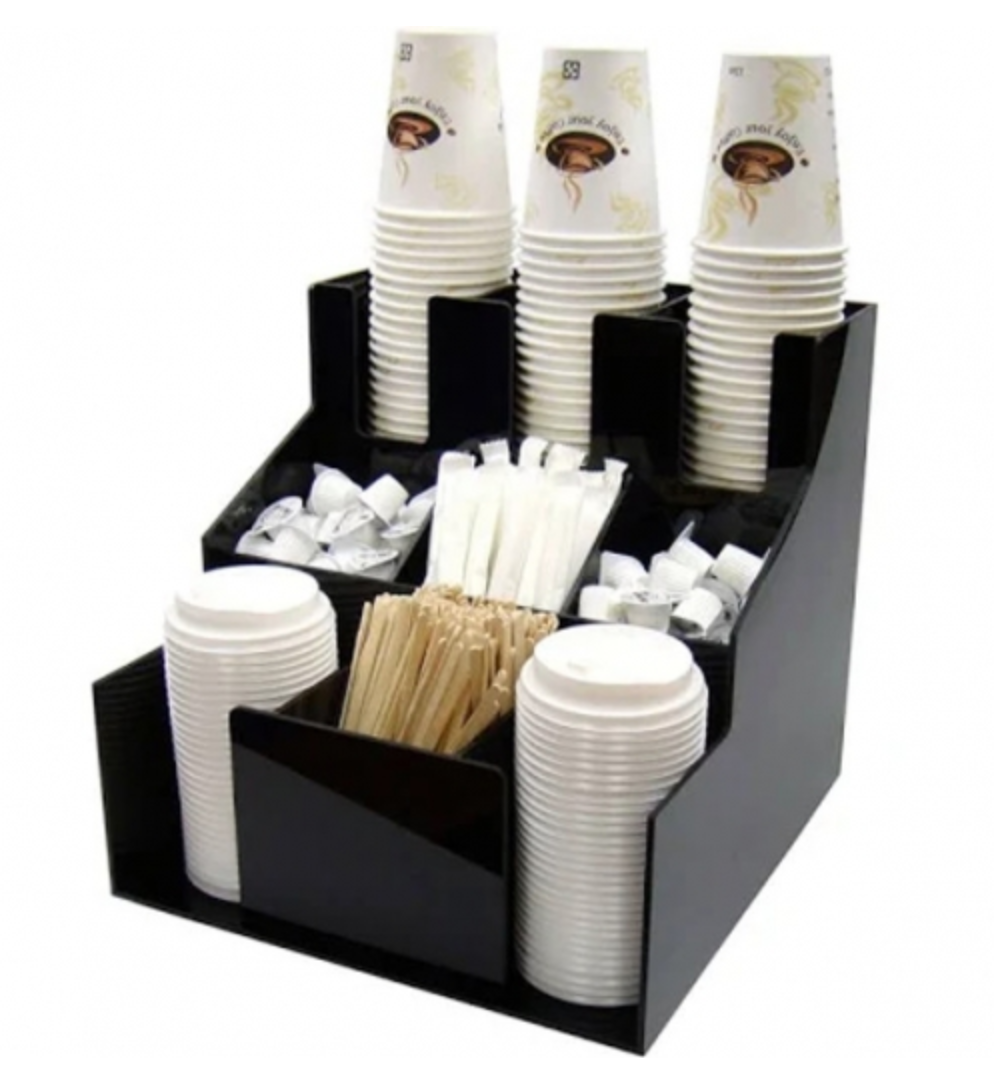 Winco, Cup & Lid Organizer Bins (Various Sizes)