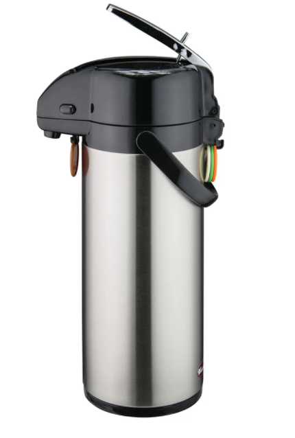 Winco, 3 Liter Stainless Steel Lined Airpots