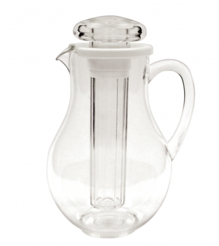 Winco, Water Pitcher With Ice Tube (64 Oz)