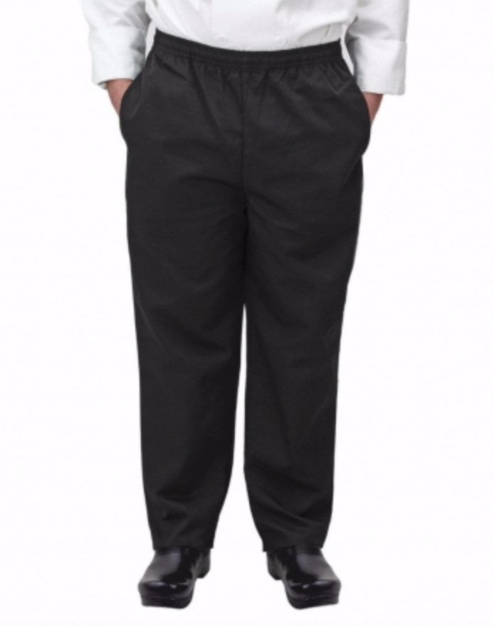 Winco, Universal Black Chef Pants
