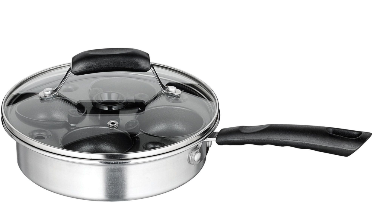 Winco, Egg Poacher Set (4 Piece Set)
