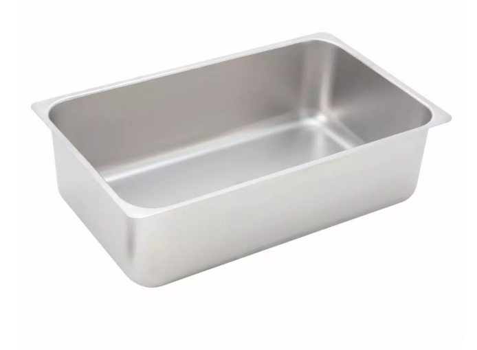 Winco, Full Size Spillage Pan (Flat Edge)