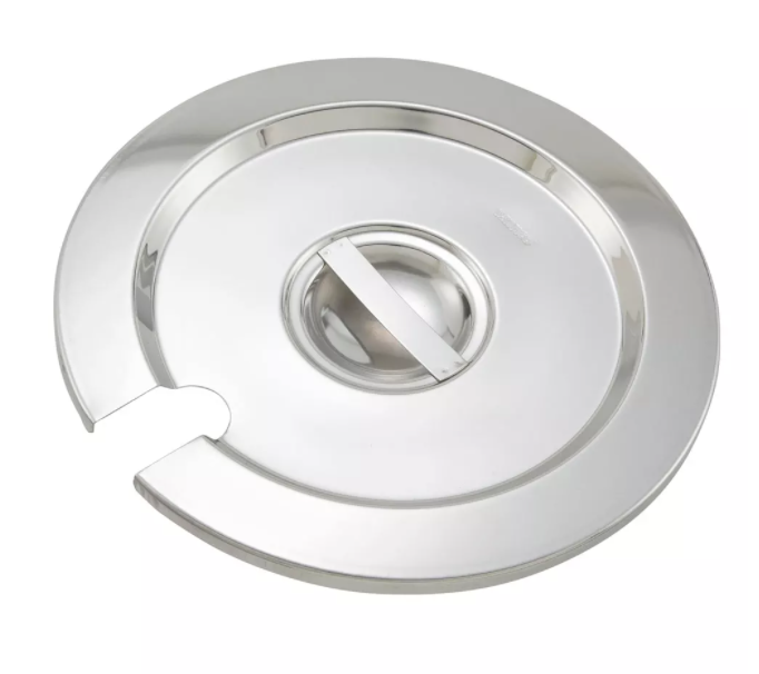 Winco, Stainless Steel Inset Pan Flat Covers (Various Sizes)