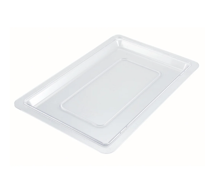 Winco, Clear Polycarbonate Storage Container Cover (18" x 12")