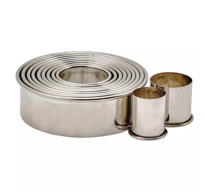Winco, Cookie Cutter Set (Regular / Fluted Shape)