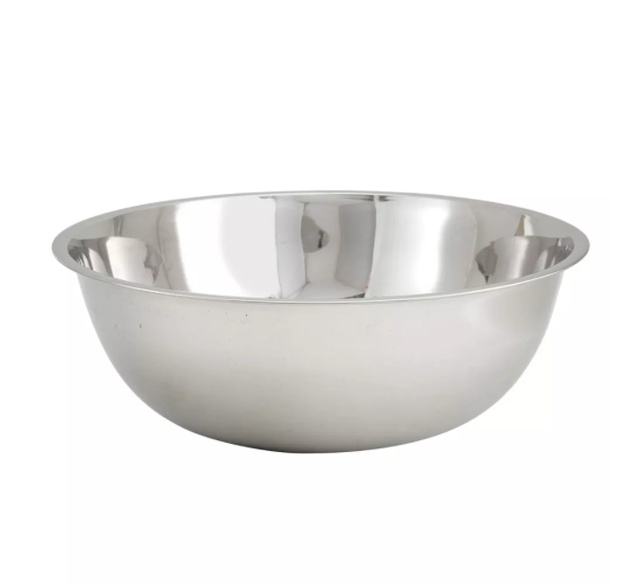 Winco, Economy Stainless Steel Mixing Bowls (Various Sizes)