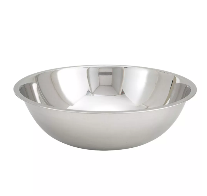 Winco, Economy Stainless Steel Mixing Bowls (Various Sizes)