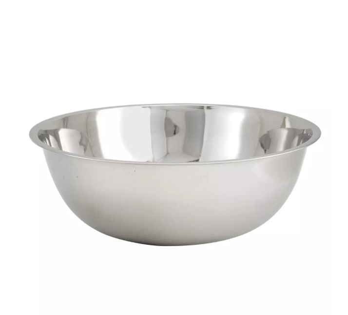 Winco, Economy Stainless Steel Mixing Bowls (Various Sizes)