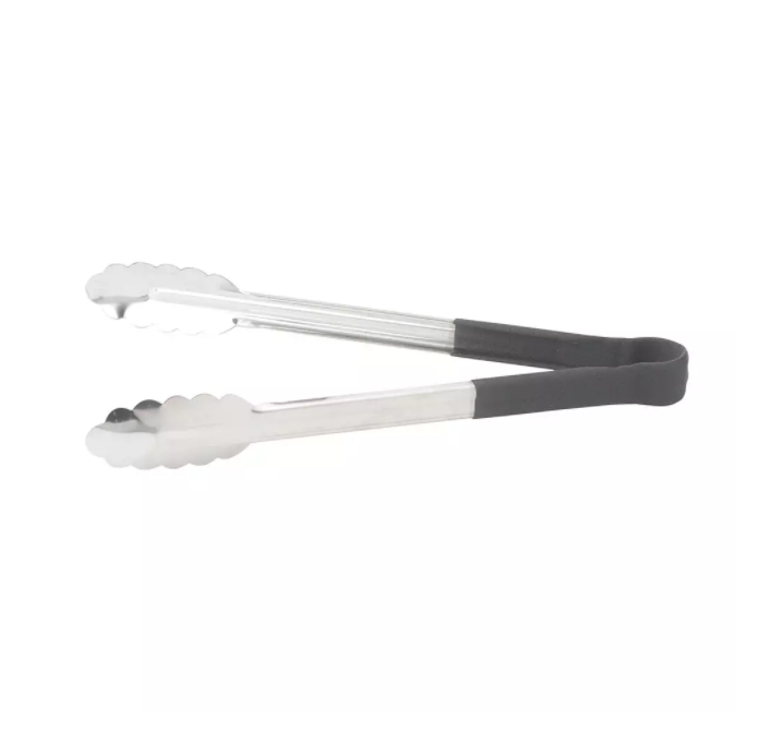 Winco, Heavy Duty Color-Coded Plastic Handle Utility Tongs (Various Sizes)