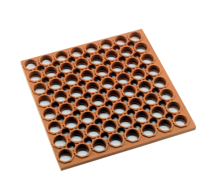 Winco, Rubber Floor Mats (Black / Red)