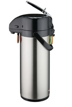 Winco, 3 Liter Stainless Steel Lined Airpots