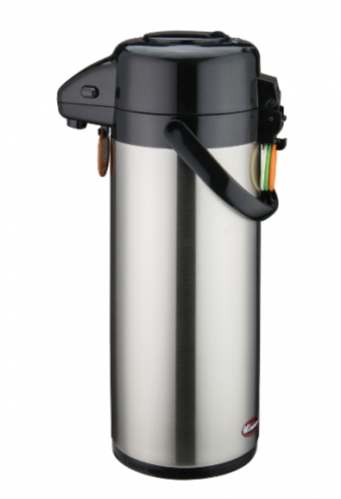 Winco, 3 Liter Stainless Steel Lined Airpots