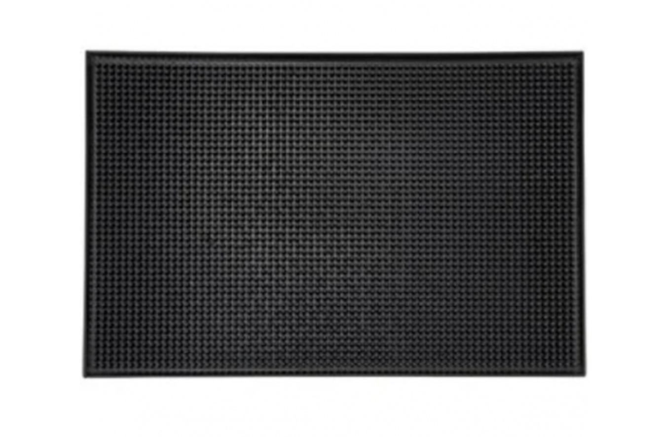 Winco, Bar Service Mats (Black/Brown)