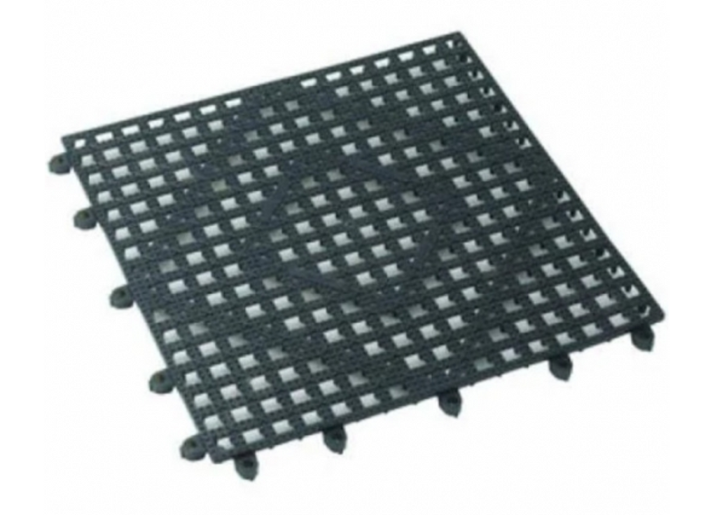 Winco, Interlocking Bar Mats (Black/Clear)