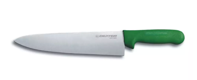 Dexter, 10" Sani-Safe Chef Knife (Various Colors)