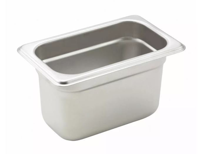 Thunder Group, Ninth Size Steam Table Pan (Various Heights)