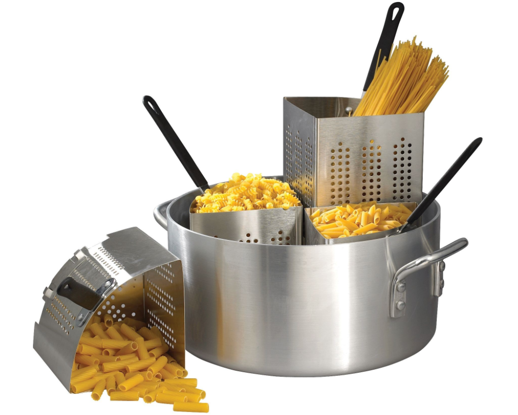 Winco, 20 Quart Pasta Cooker Set