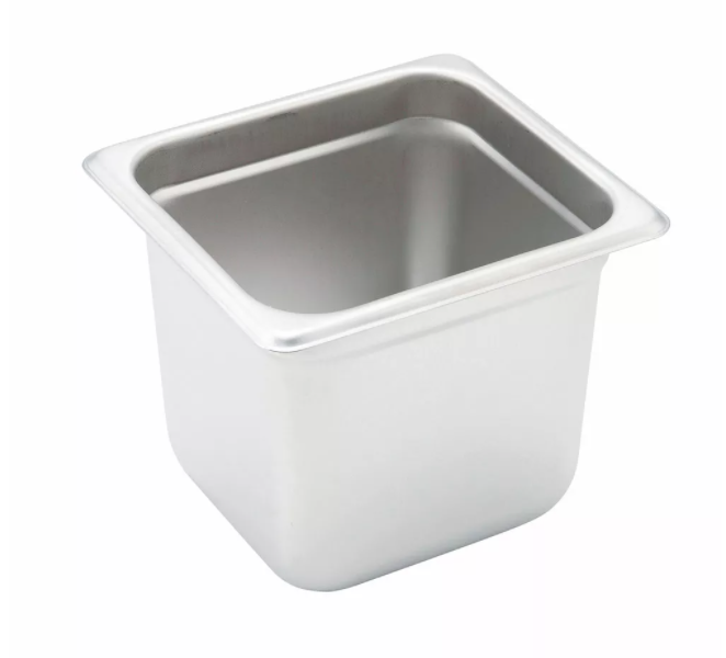 Thunder Group, Sixth Size Steam Table Pan (Various Heights)
