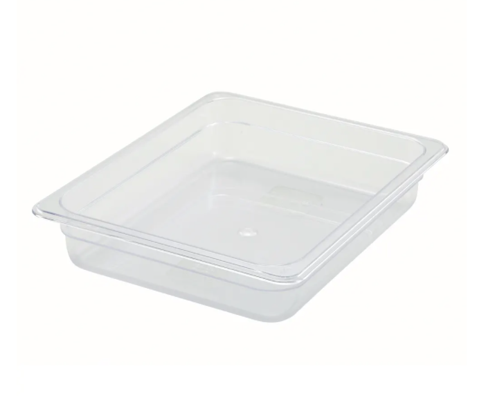 Thunder Group, Polycarbonate Half Size Steam Pans (Various Heights)