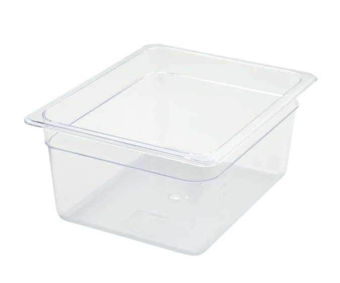 Thunder Group, Polycarbonate Half Size Steam Pans (Various Heights)