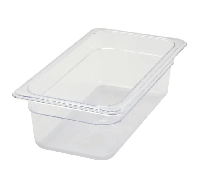 Thunder Group, Polycarbonate Third Size Steam Pans (Various Heights)