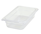 Thunder Group, Polycarbonate Quarter Size Steam Pans (Various Heights)