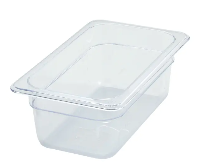 Thunder Group, Polycarbonate Quarter Size Steam Pans (Various Heights)