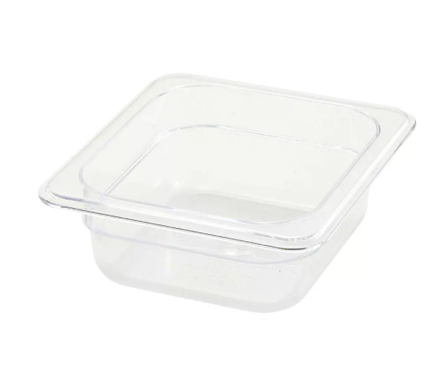 Thunder Group, Polycarbonate Sixth Size Steam Pans (Various Heights)