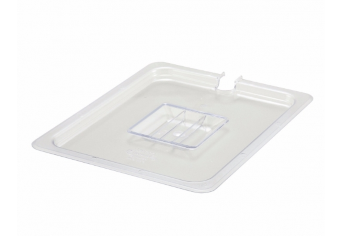 Thunder Group, Polycarbonate Half Size Steam Pan Covers (Solid/Slotted)