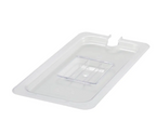 Thunder Group, Polycarbonate Third Size Steam Pan Covers (Solid/Slotted)