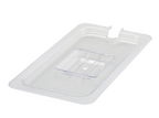 Thunder Group, Polycarbonate Quarter Size Steam Pan Covers (Solid/Slotted)