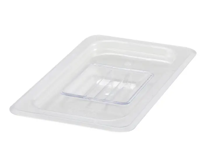 Thunder Group, Polycarbonate Quarter Size Steam Pan Covers (Solid/Slotted)