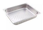 Winco, Stainless Steel Full Size Perforated Steam Pans (Various Heights)