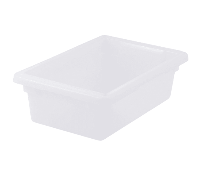 Winco, White Polypropylene Storage Containers (18" x 12" x 6")
