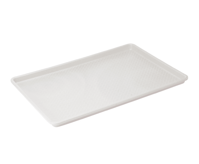 Winco, Plastic Full Size Sheet Trays (White/Yellow)