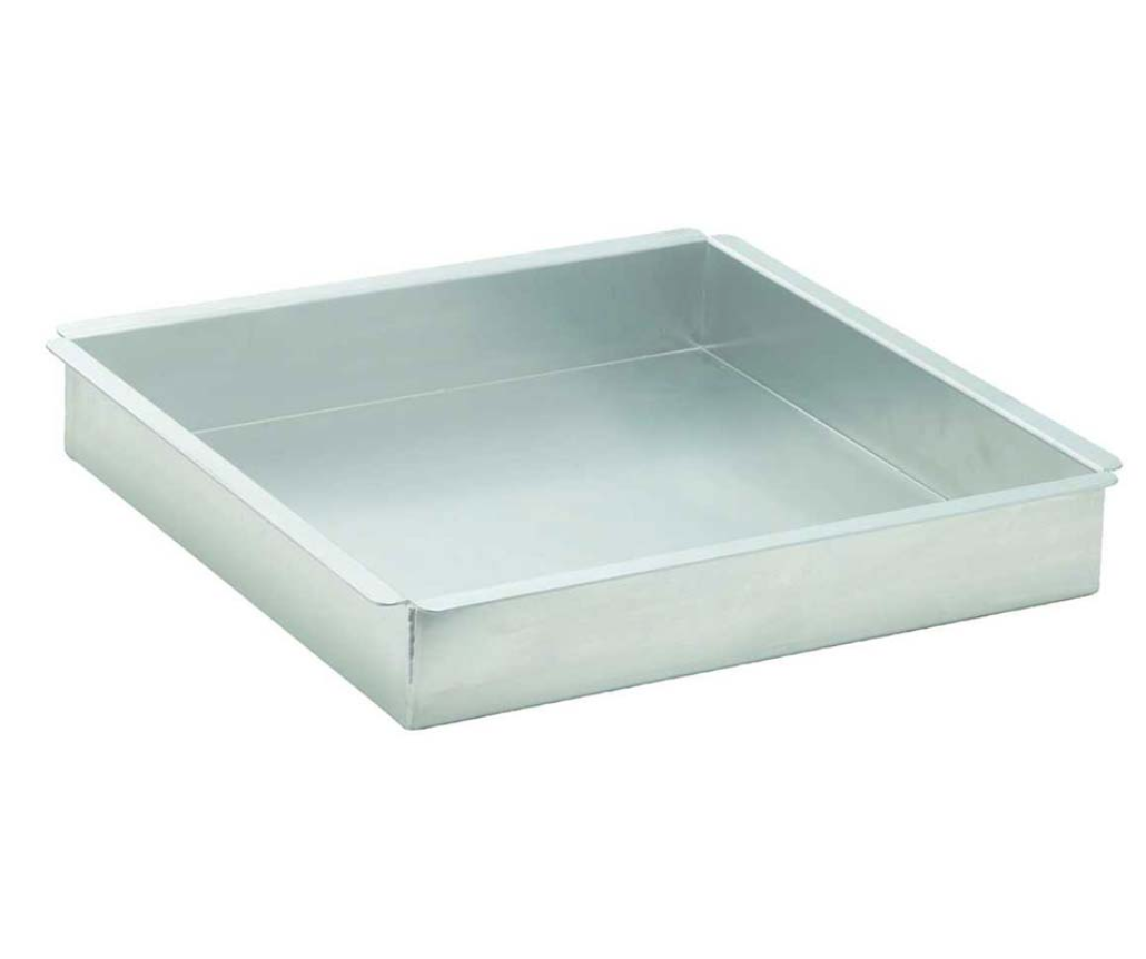Winco, Aluminum Steel Rectangular Cake Pan (Regular Coating)