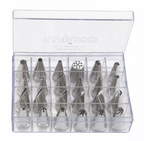 Winco, Pastry Cake Decorating Tip Set (24 Piece / 52 Piece)
