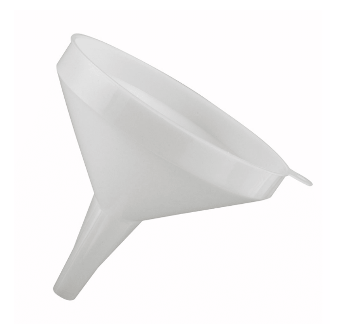 Winco, Plastic Funnels (Various Sizes)