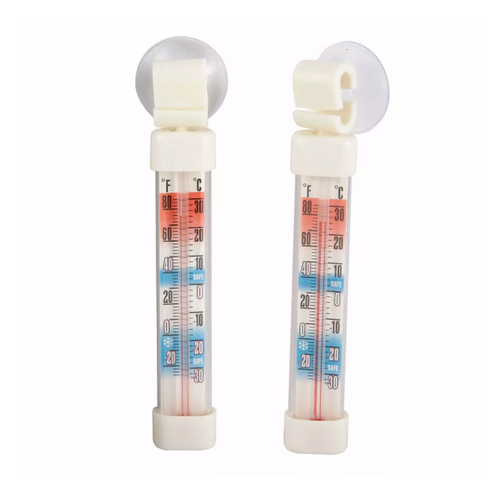 Winco, Refrigerator Thermometer Strip (Pack of 2)