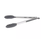 Winco, Stainless Steel Silicone Grip Utility Tong with Lock
