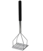 Winco, Steel Potato Masher with Handle (Various Options)