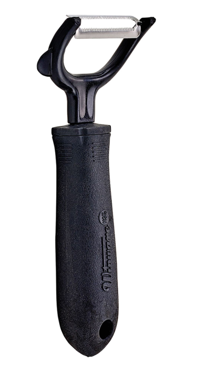Winco, Black Handle "Y" Peeler (Straight Edge / Serrated Edge)