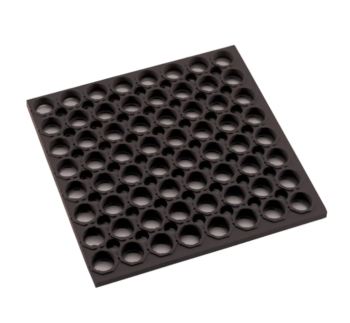 Winco, Rubber Floor Mats (Black / Red)