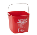Winco, Cleaning Sanitation Buckets (Red / Green)