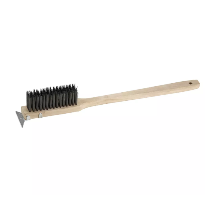Winco, 20" Wire Grill Brush