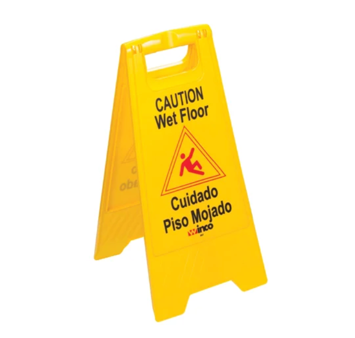 Winco, Wet Floor Signs