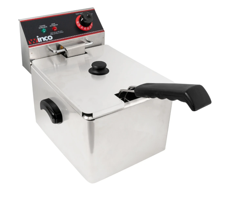 Winco, 16 Lb Electric Counter Top Fryer
