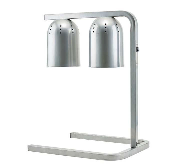 Winco, 2 Bulb Electric Heat Lamp (120V)
