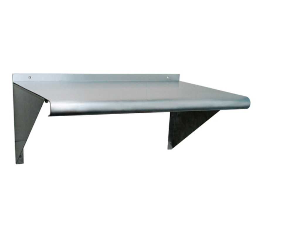 JCC, 12" Width Stainless Steel Wall Shelf (Various Lengths)